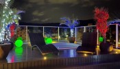 Cobertura duplex de luxo com vista para o mar