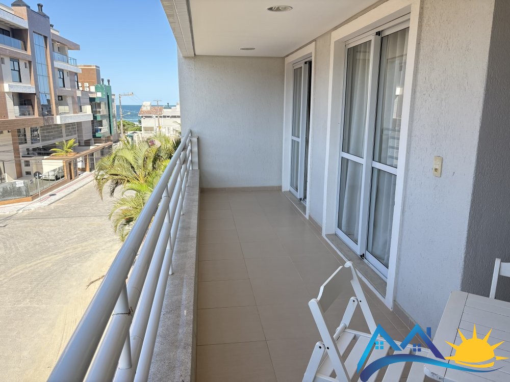 Apartamento com 2 quartos e ar na praia de Marisca