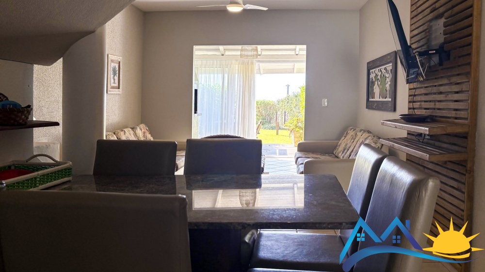 Duplex frente mar em Canto Grande